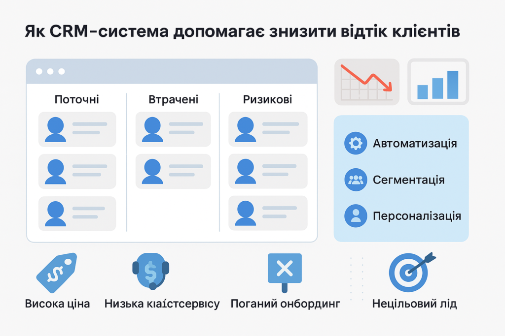 Як мінімізувати відтік клієнтів за допомогою CRM